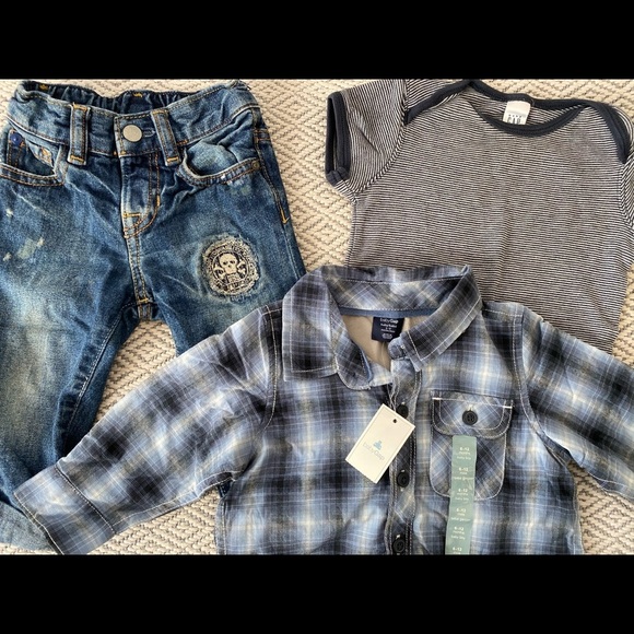 NWT Baby GAP 3pc Sz 6-12month Bundle - Picture 1 of 9